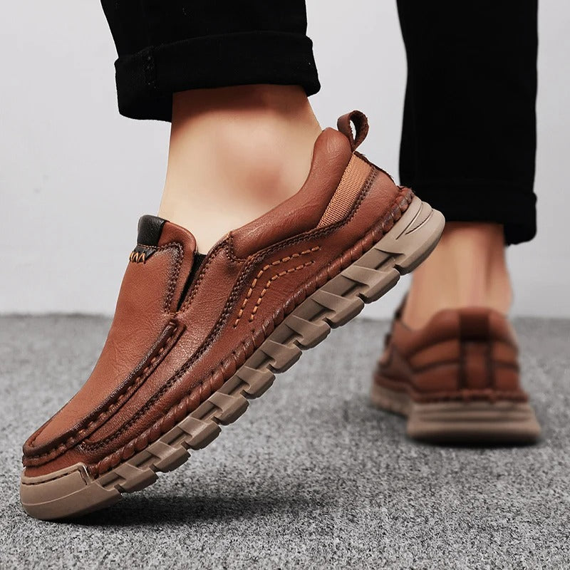 Nelso Leather Slip-on