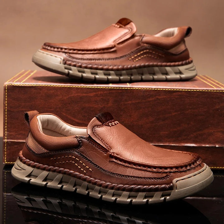Nelso Leather Slip-on