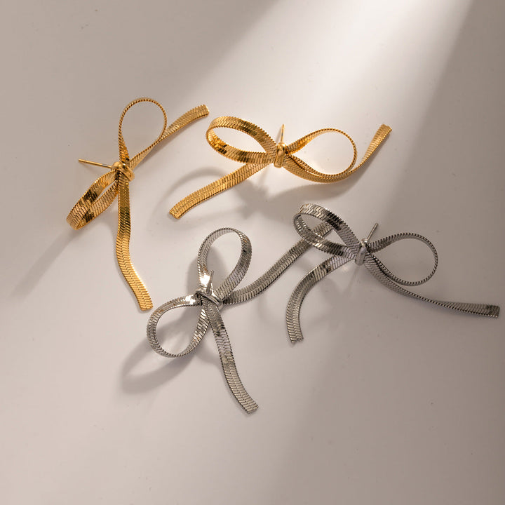 Sophia Bow Earrings