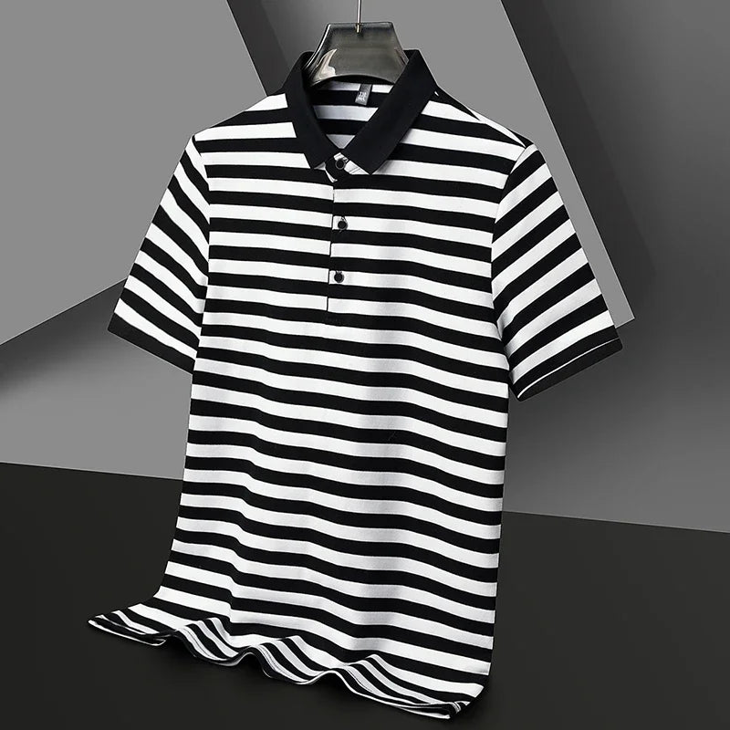 Monterey Striped Polo