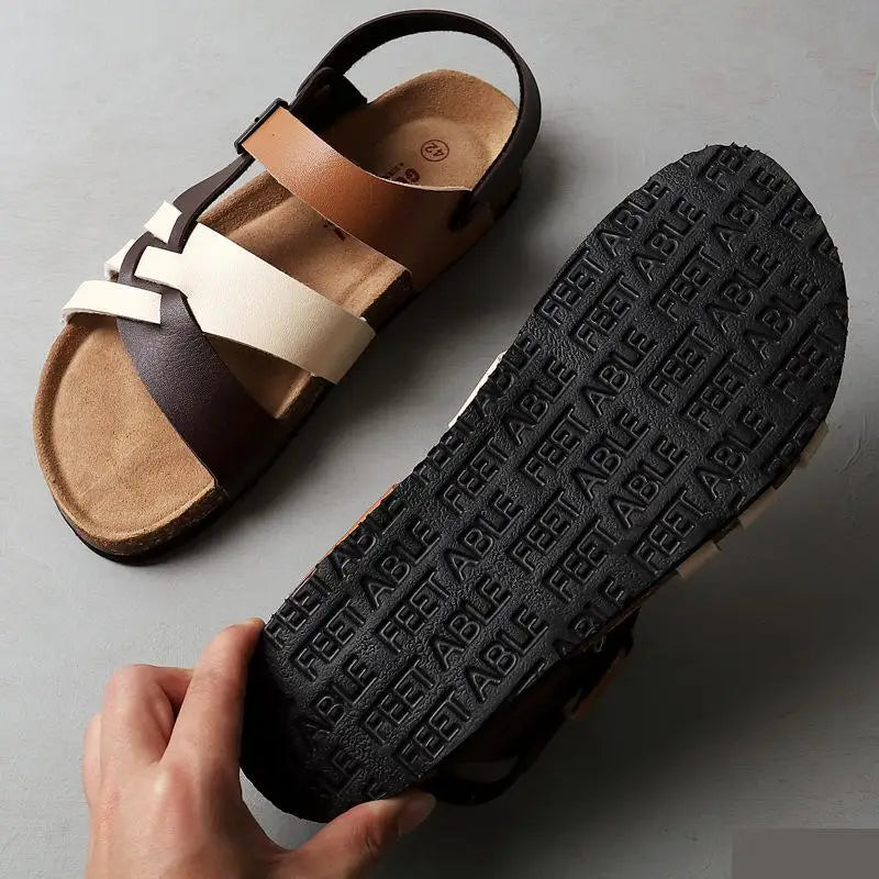 Faro Leather Sandals