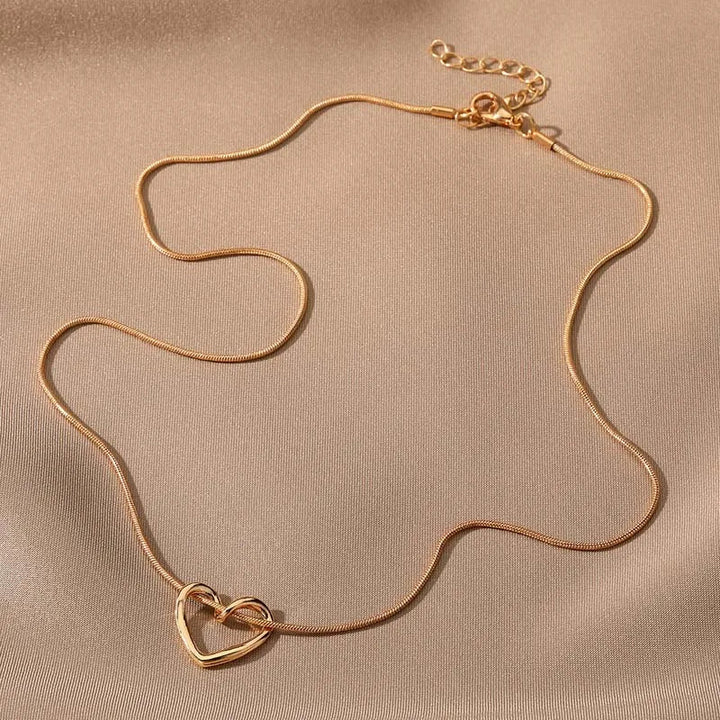 Twisted Heart Necklace