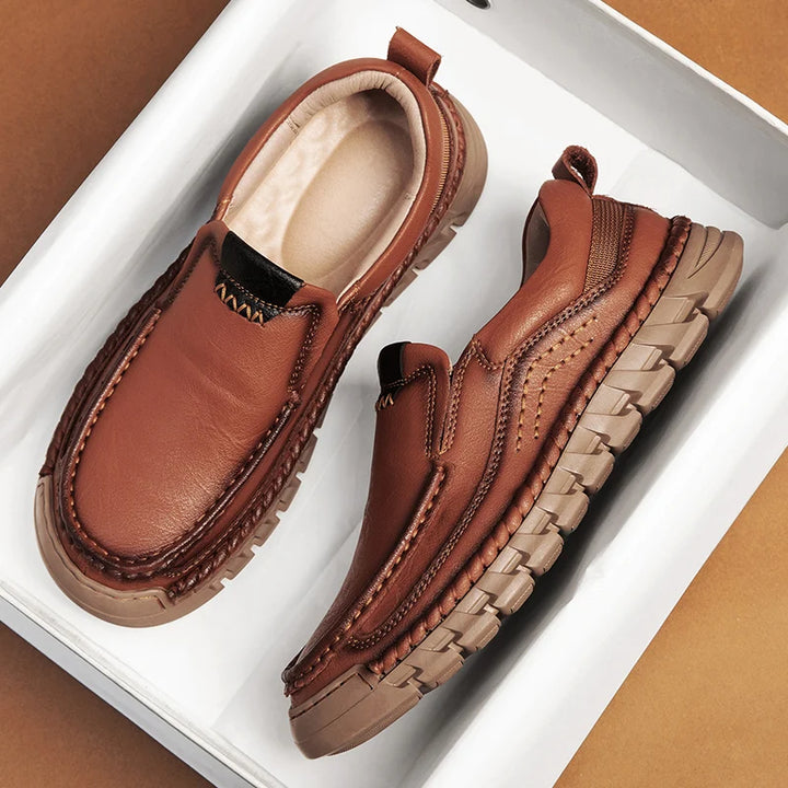 Nelso Leather Slip-on