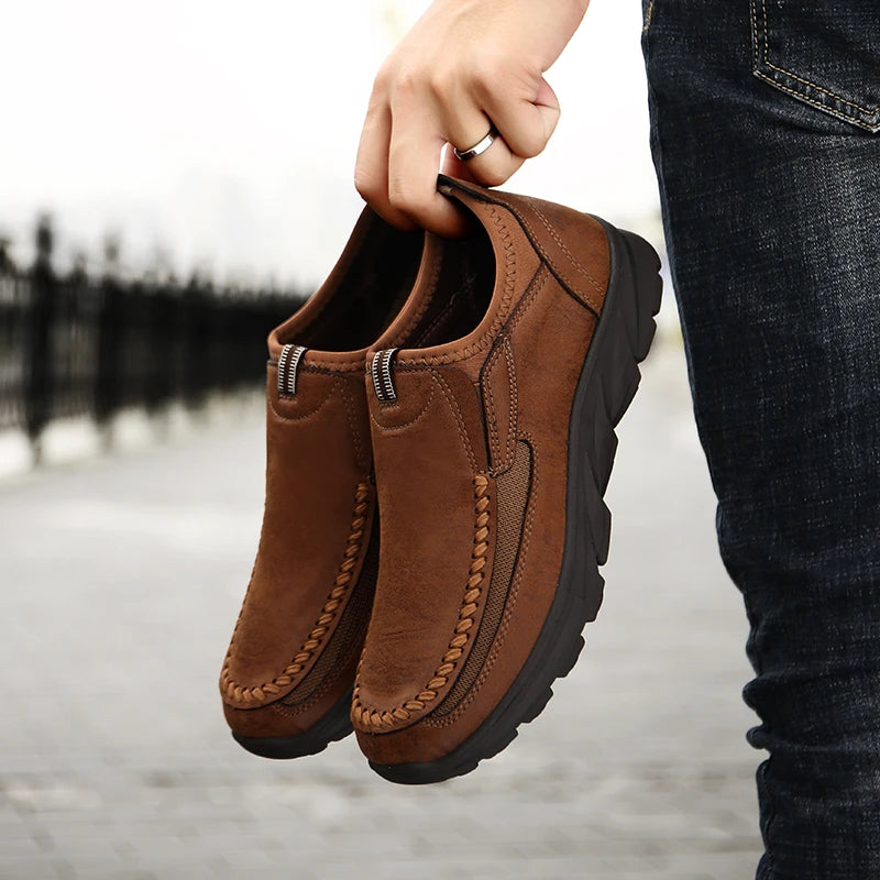 Giuliano Suede Loafers