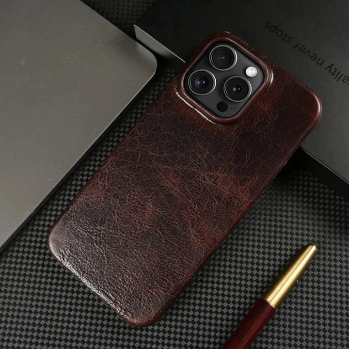 Leather iPhone Case