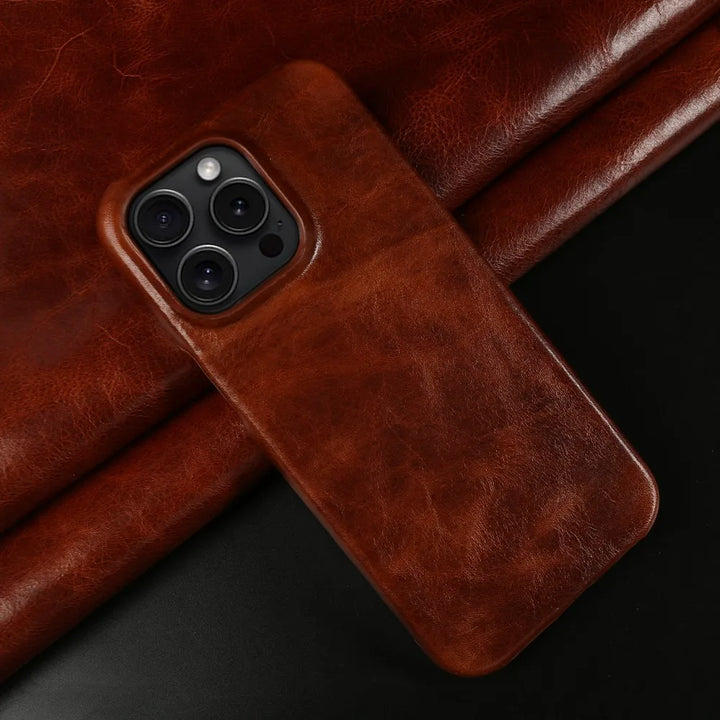 Leather iPhone Case