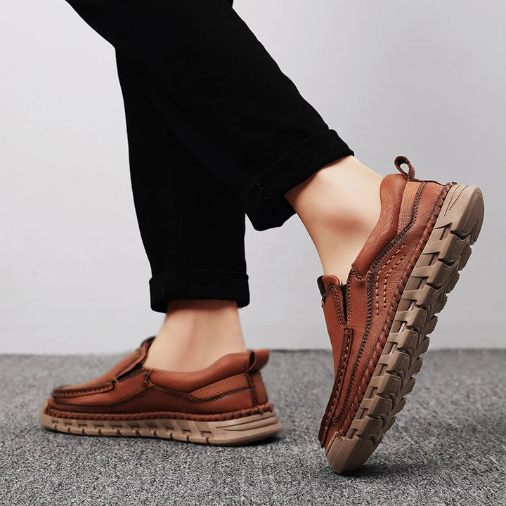 Nelso Leather Slip-on