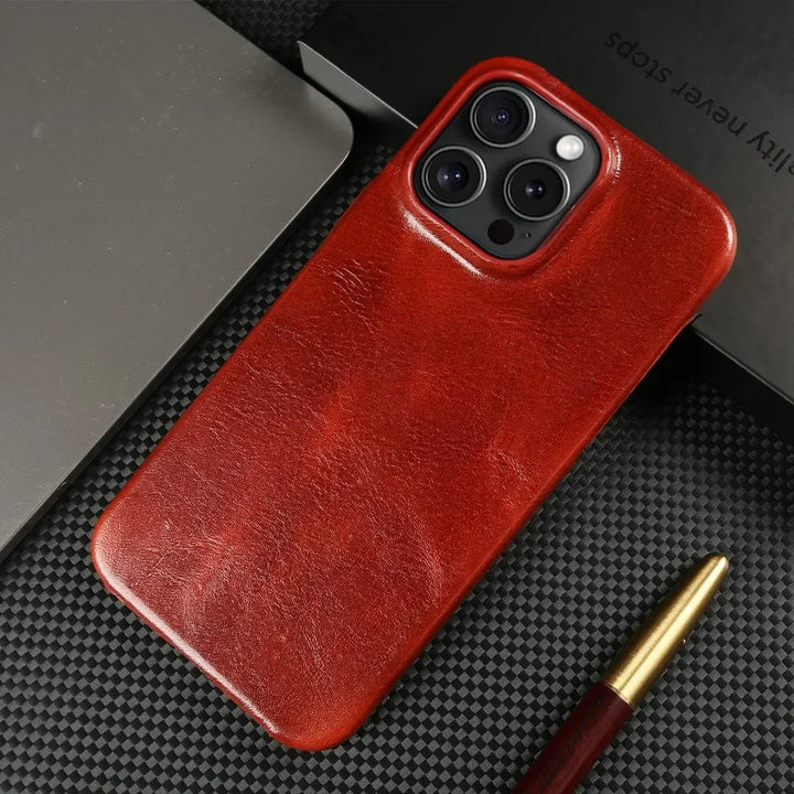 Leather iPhone Case