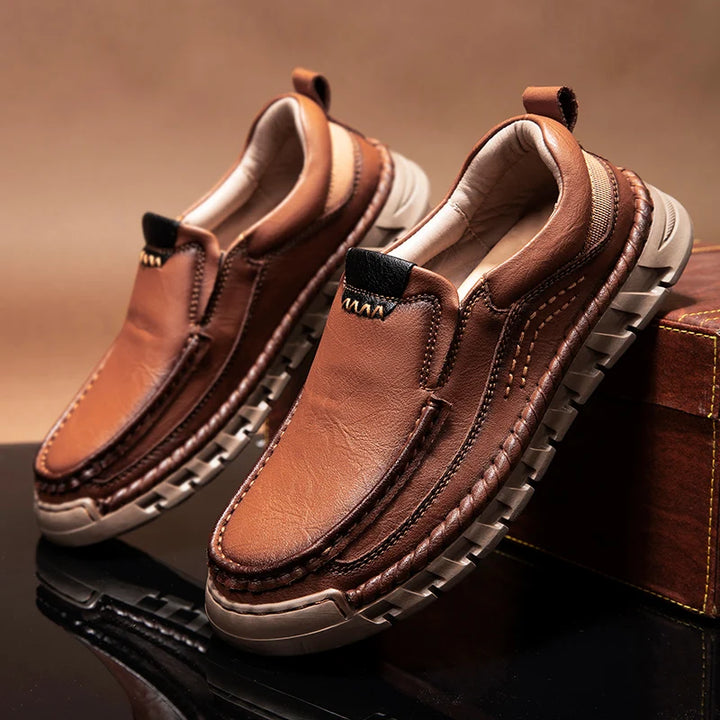Nelso Leather Slip-on