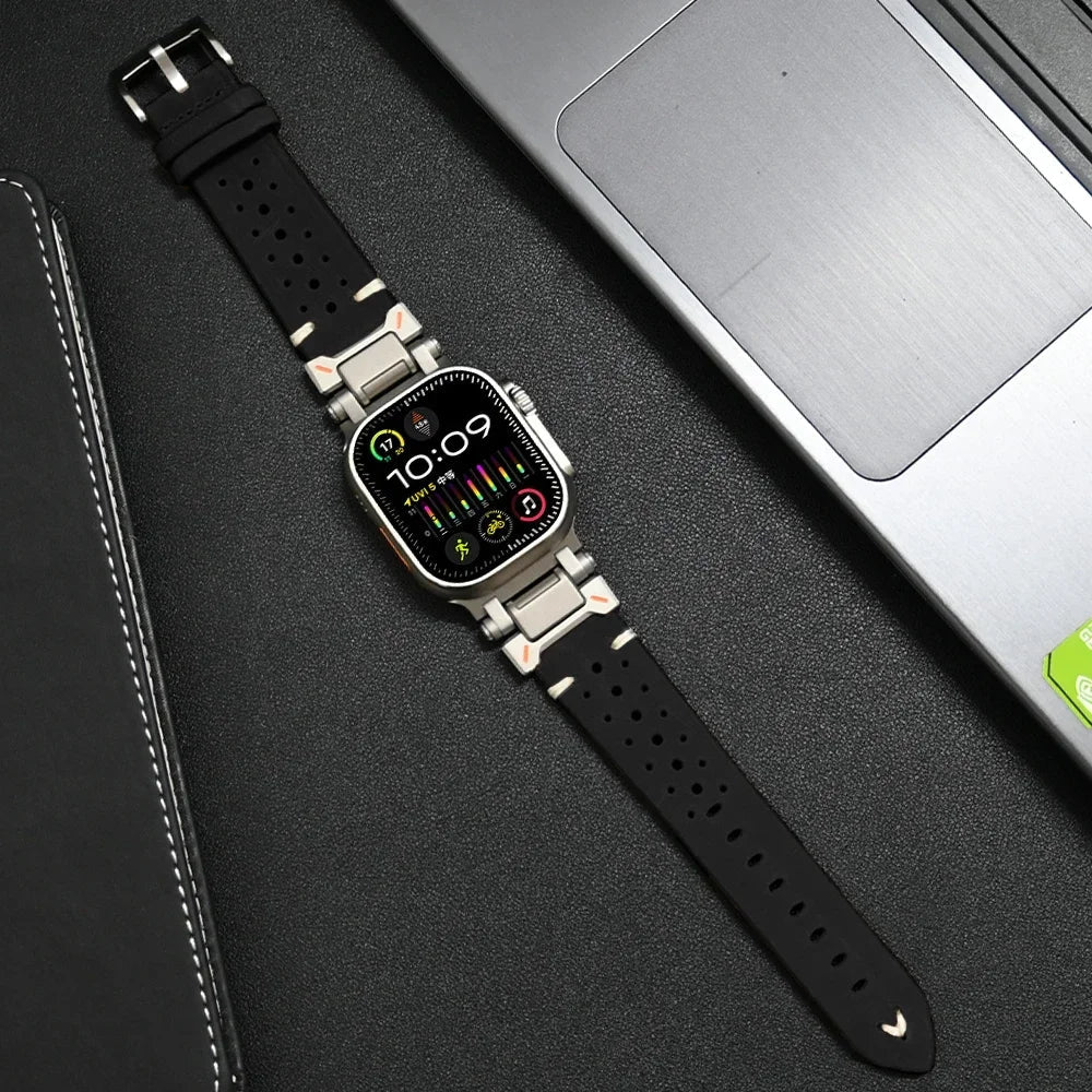 Leather Apple Watch Band