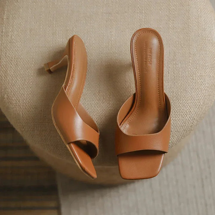 Rosalva Open Toe Mules