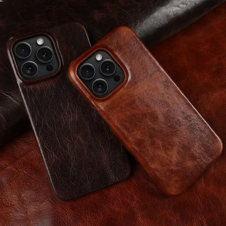 Leather iPhone Case