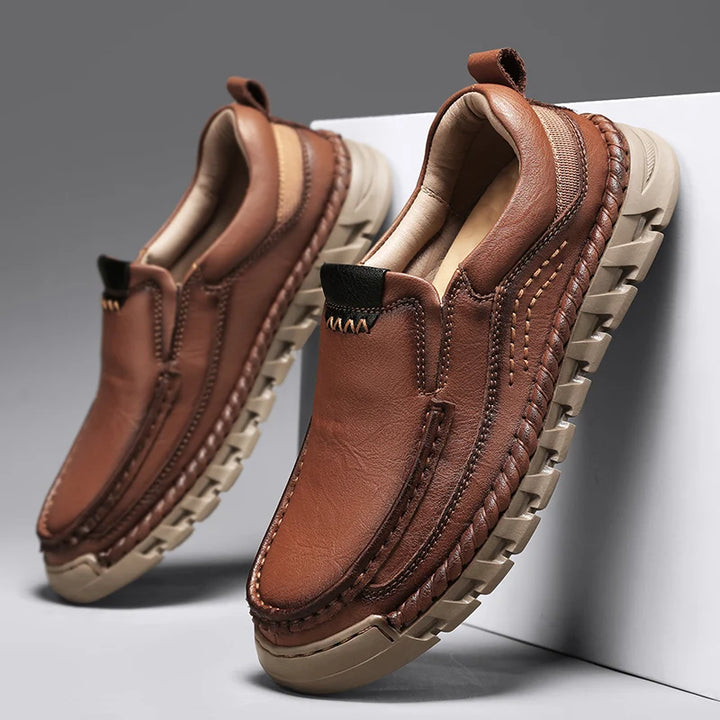 Nelso Leather Slip-on