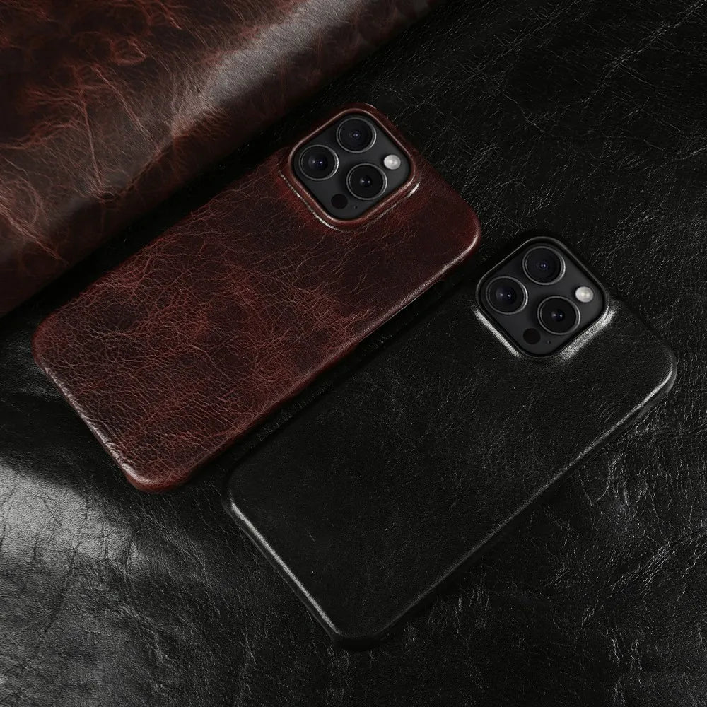Leather iPhone Case
