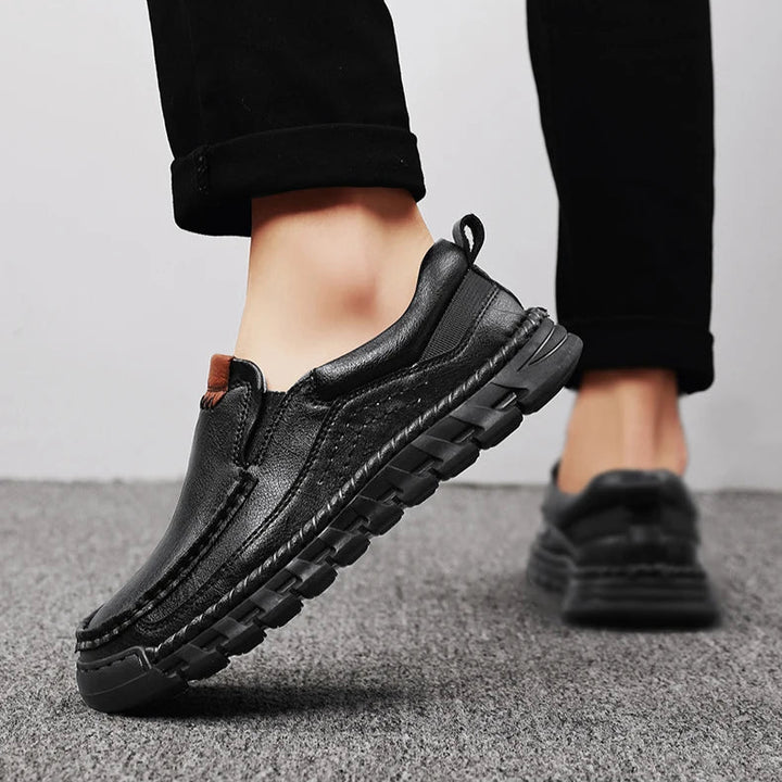 Nelso Leather Slip-on