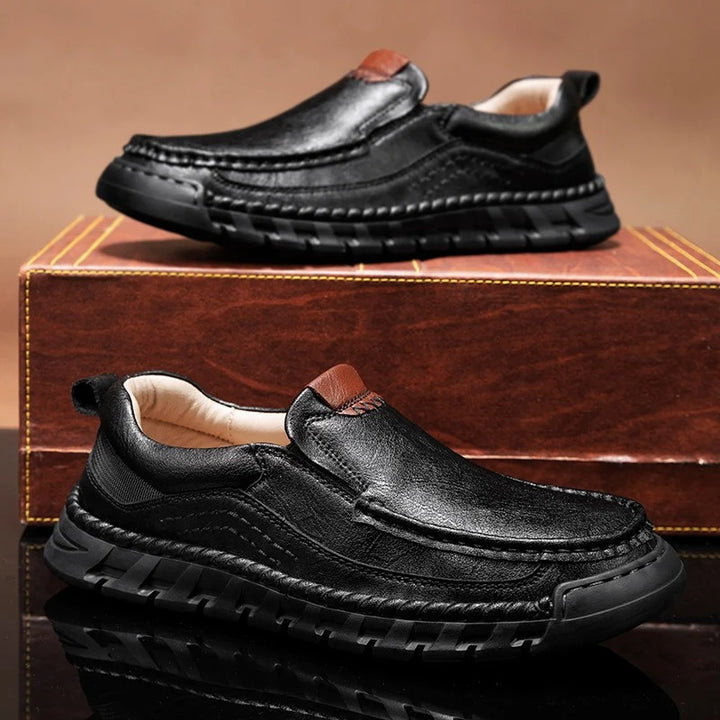 Nelso Leather Slip-on