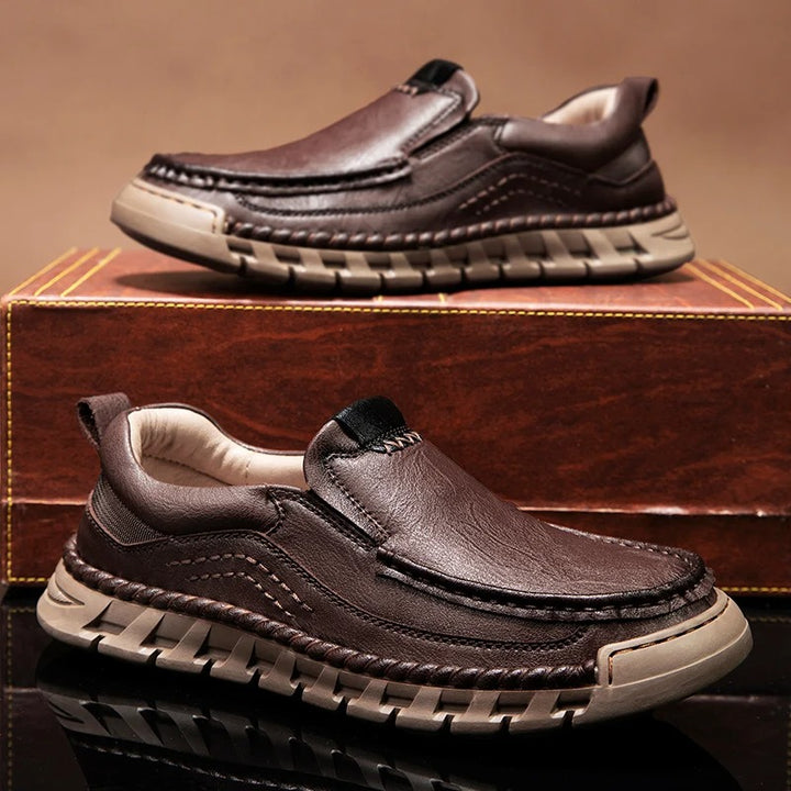 Nelso Leather Slip-on
